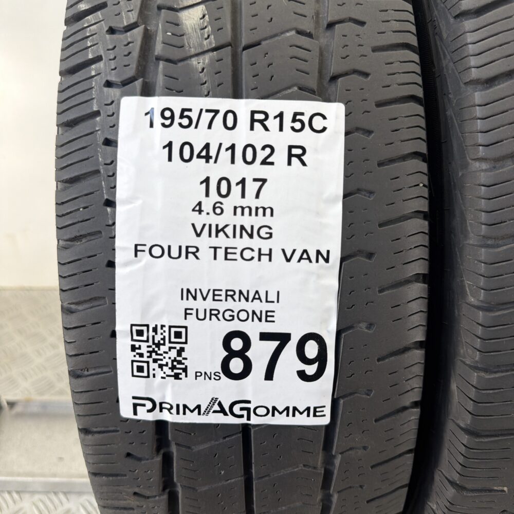 Gomme Usate 195 70 R15C 104 102R Viking Four Tech Van Invernali | Gomme Usate | PrimaGomme.it Gomme Usate 195 70 R15C 104 102R Viking Four Tech Van Invernali - immagine 3