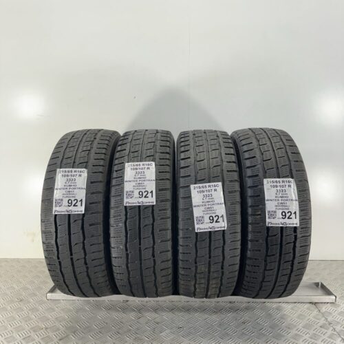 Pneumatici Usati 215 65 R16C 109 107R Kumho Winter Portran CW51 81% Invernali