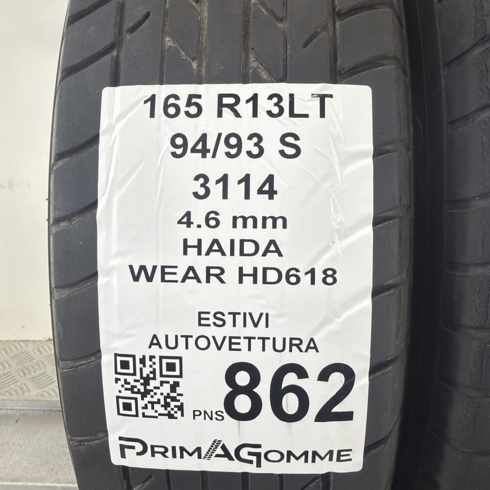Gomme Usate 165 R13LT 94 93S Haida Wear HD618 Estive | Gomme Usate | PrimaGomme.it Gomme Usate 165 R13LT 94 93S Haida Wear HD618 Estive - immagine 3