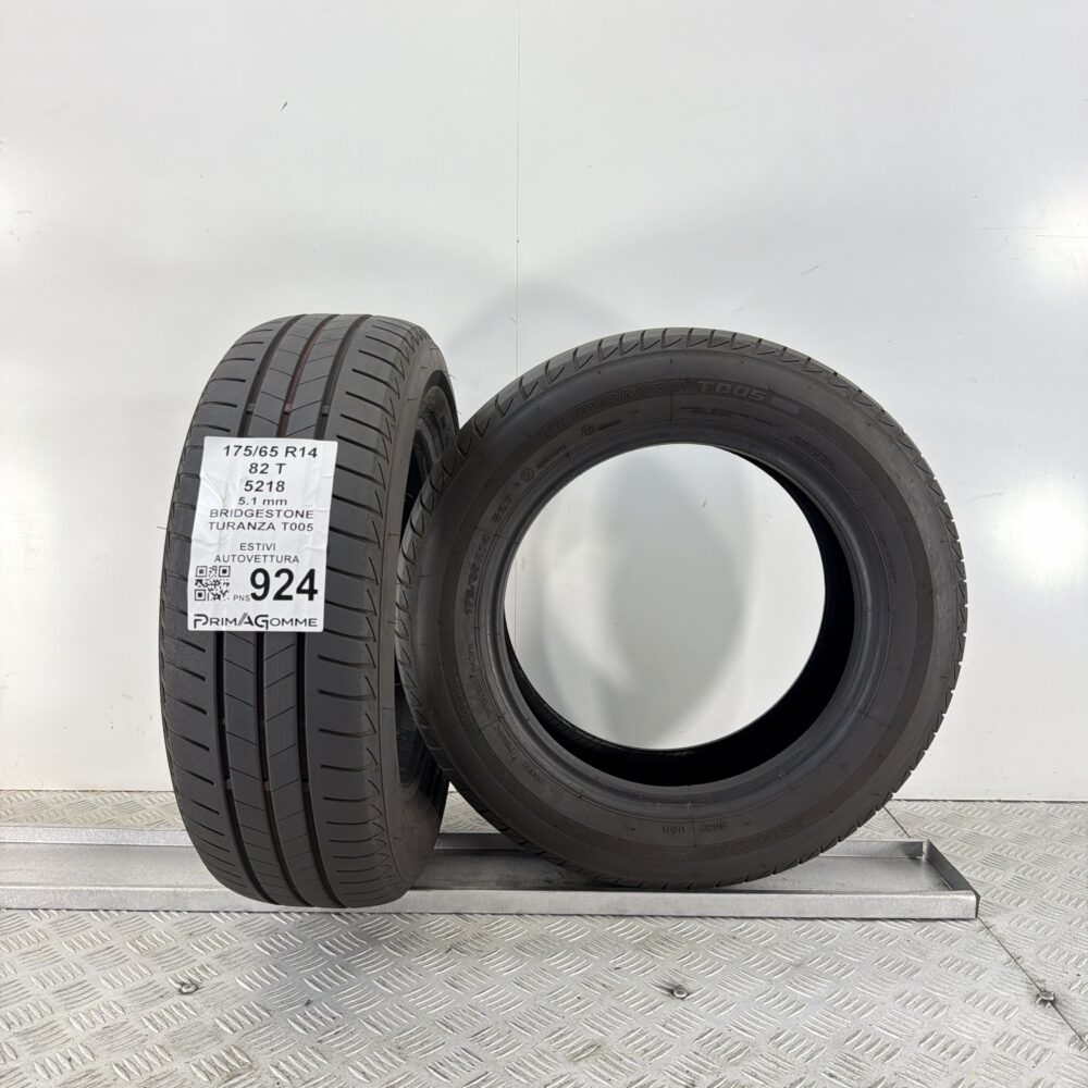 Pneumatici Usati 175 65 R14 82T Bridgestone Turanza T005 73% Estive | Gomme Usate | PrimaGomme.it Pneumatici Usati 175 65 R14 82T Bridgestone Turanza T005 73% Estive - immagine 4