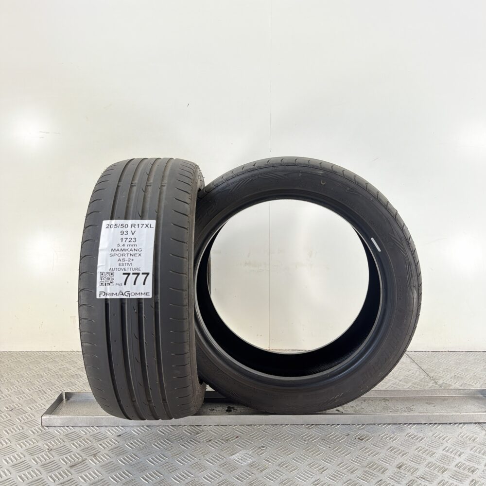 Pneumatici Usati 205 50 R17 XL 93V Nankang Sportnex AS-2+ 77% Estive | Gomme Usate | PrimaGomme.it Pneumatici Usati 205 50 R17 XL 93V Nankang Sportnex AS-2+ 77% Estive - immagine 4