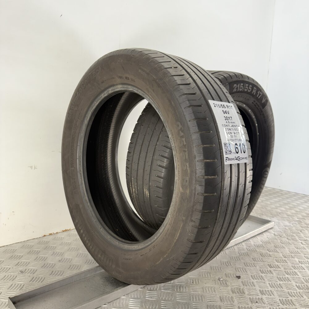 Pneumatici Usati 215 55 R17 94V Continental Conti Eco Contact5 71% Estive | Gomme Usate | PrimaGomme.it Pneumatici Usati 215 55 R17 94V Continental Conti Eco Contact5 71% Estive - immagine 4