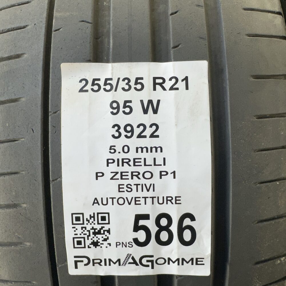 Pneumatici Usati 255 35 R21 95W Pirelli P Zero P1 71% Estive | Gomme Usate | PrimaGomme.it Pneumatici Usati 255 35 R21 95W Pirelli P Zero P1 71% Estive - immagine 3