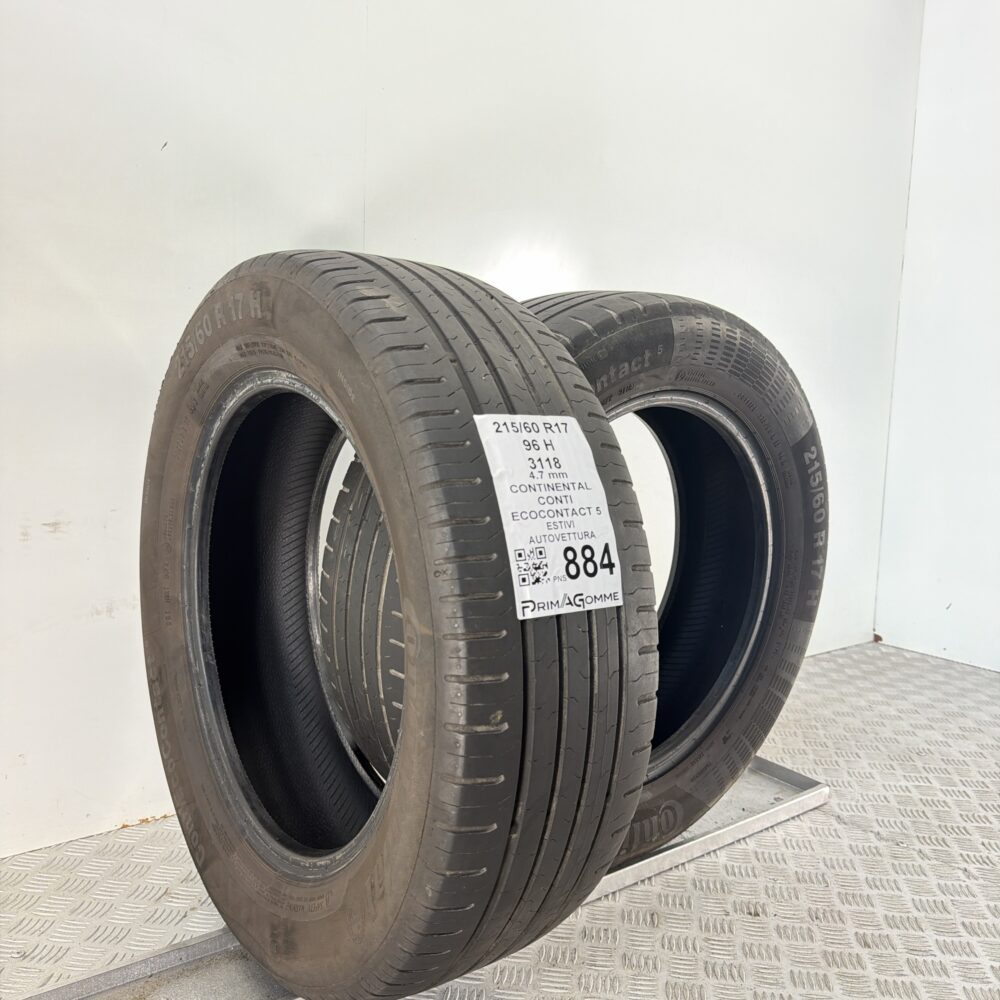 Pneumatici Usati 215 60 R17 96H Continental Ecocontact 5 Estive | Gomme Usate | PrimaGomme.it Pneumatici Usati 215 60 R17 96H Continental Ecocontact 5 Estive - immagine 7