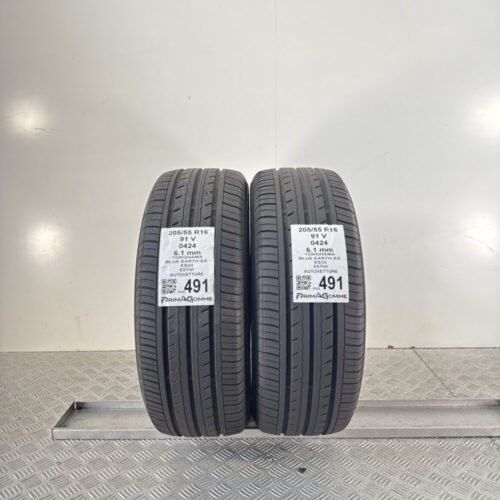 Pneumatici Usati 205 55 R16 91V Yokohama Blue Earth-ES ES32 87% Estive