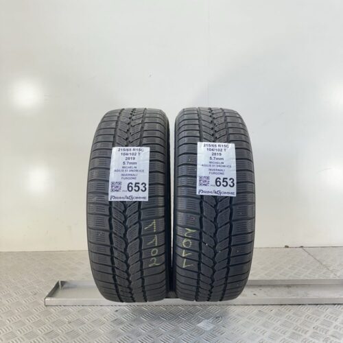 Pneumatici Usati 215 65 R15C 104/102T Michelin Agilis 51 Snow-Ice 81% Invernali