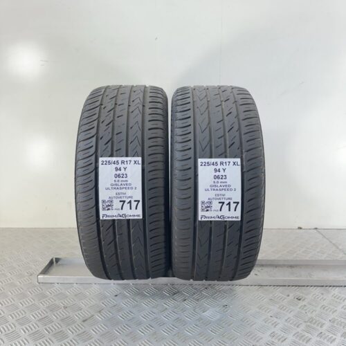 Pneumatici Usati 225 45 R17 XL 94Y Gislaved Ultraspeed 2 71% Estive