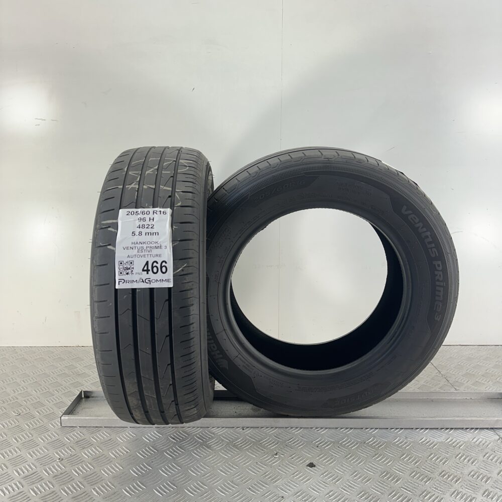 Pneumatici Usati 205 60 R16 96H Hankook Ventus Prime 3 85% Estive | Gomme Usate | PrimaGomme.it Pneumatici Usati 205 60 R16 96H Hankook Ventus Prime 3 85% Estive - immagine 4