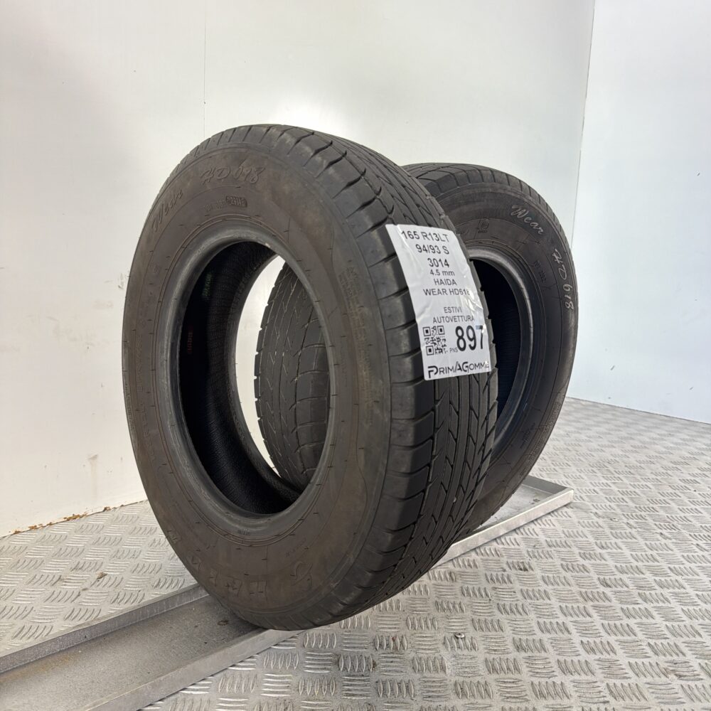 Gomme Usate 165 R13LT 94 93 S Haida Wear HD618 Estive | Gomme Usate | PrimaGomme.it Gomme Usate 165 R13LT 94 93 S Haida Wear HD618 Estive - immagine 4