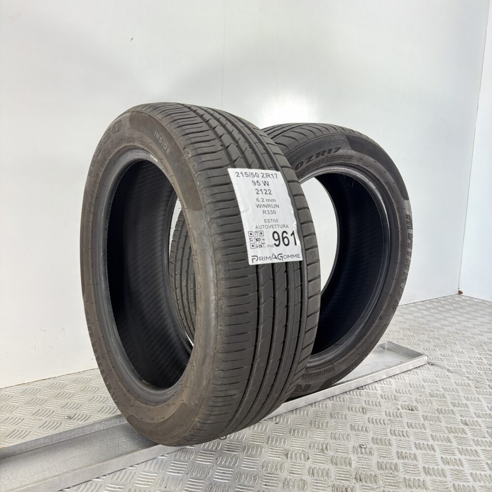 Pneumatici Usati 215 50 ZR17 95W Winrun R330 89% Estive | Gomme Usate | PrimaGomme.it Pneumatici Usati 215 50 ZR17 95W Winrun R330 89% Estive - immagine 7