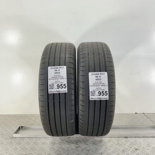 Pneumatici Usati 215 60 R17 96H Goodyear Efficient Grip 2 Estive