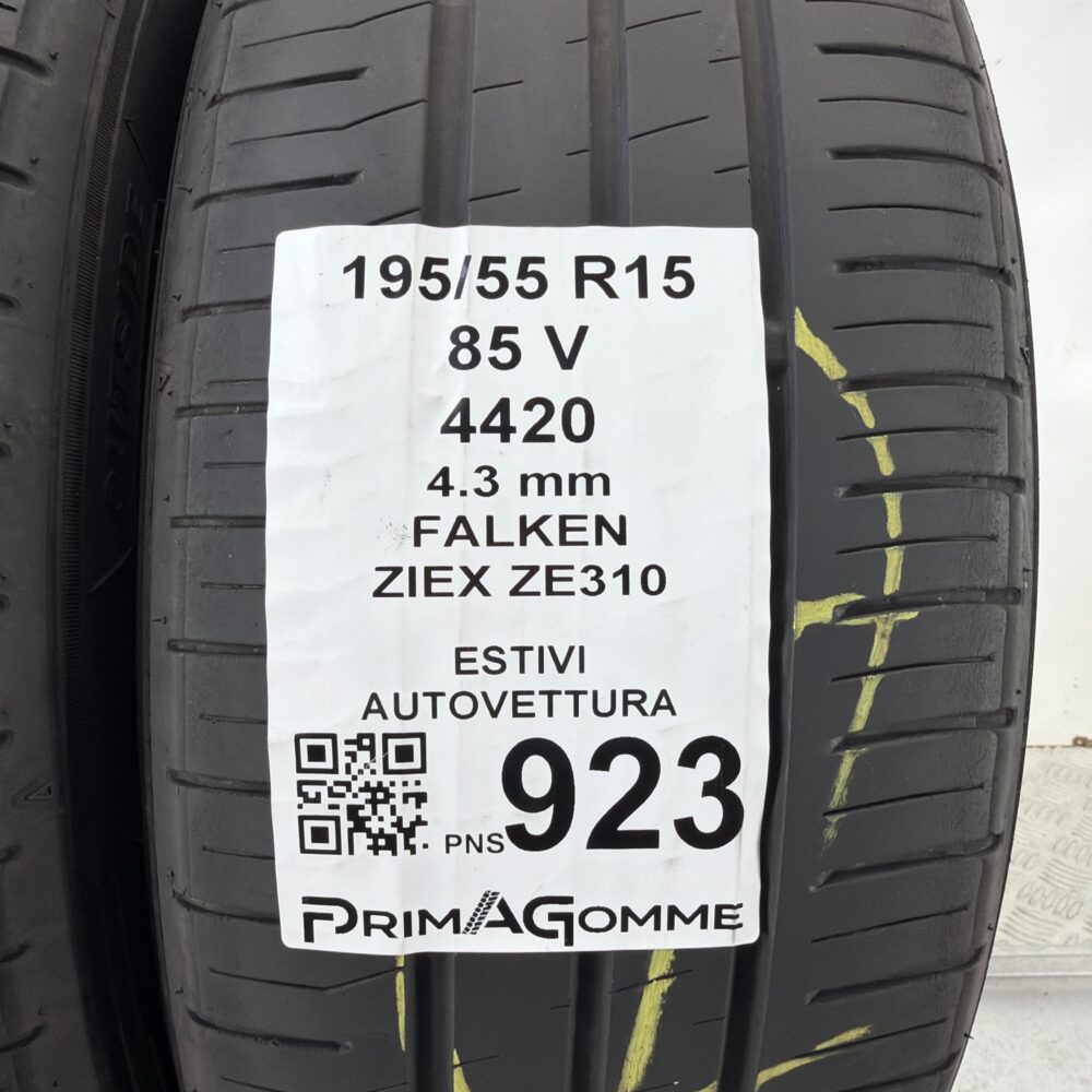 Pneumatici Usati 195 55 R15 85V Falken Ziex ZE310 Estive | Gomme Usate | PrimaGomme.it Pneumatici Usati 195 55 R15 85V Falken Ziex ZE310 Estive - immagine 3