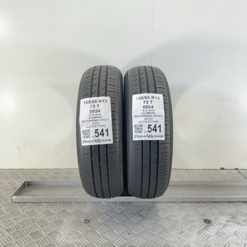 Pneumatici Usati 155 65 R13 73T Kumho Ecowing ES31 84% Estive