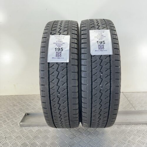Pneumatici Usati 215 75 R16C 113/111R Bridgestone Blizzak 76% Invernali