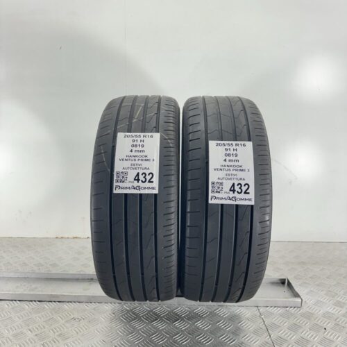 Pneumatici Usati 205 55 R16 91H Hankook Ventus Prime 3 Estive