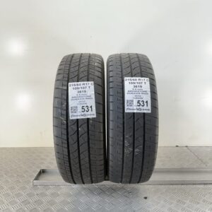 Pneumatici Usati 215 60 R17C 109/107T Bridgestone Duravis R660 78% Estive