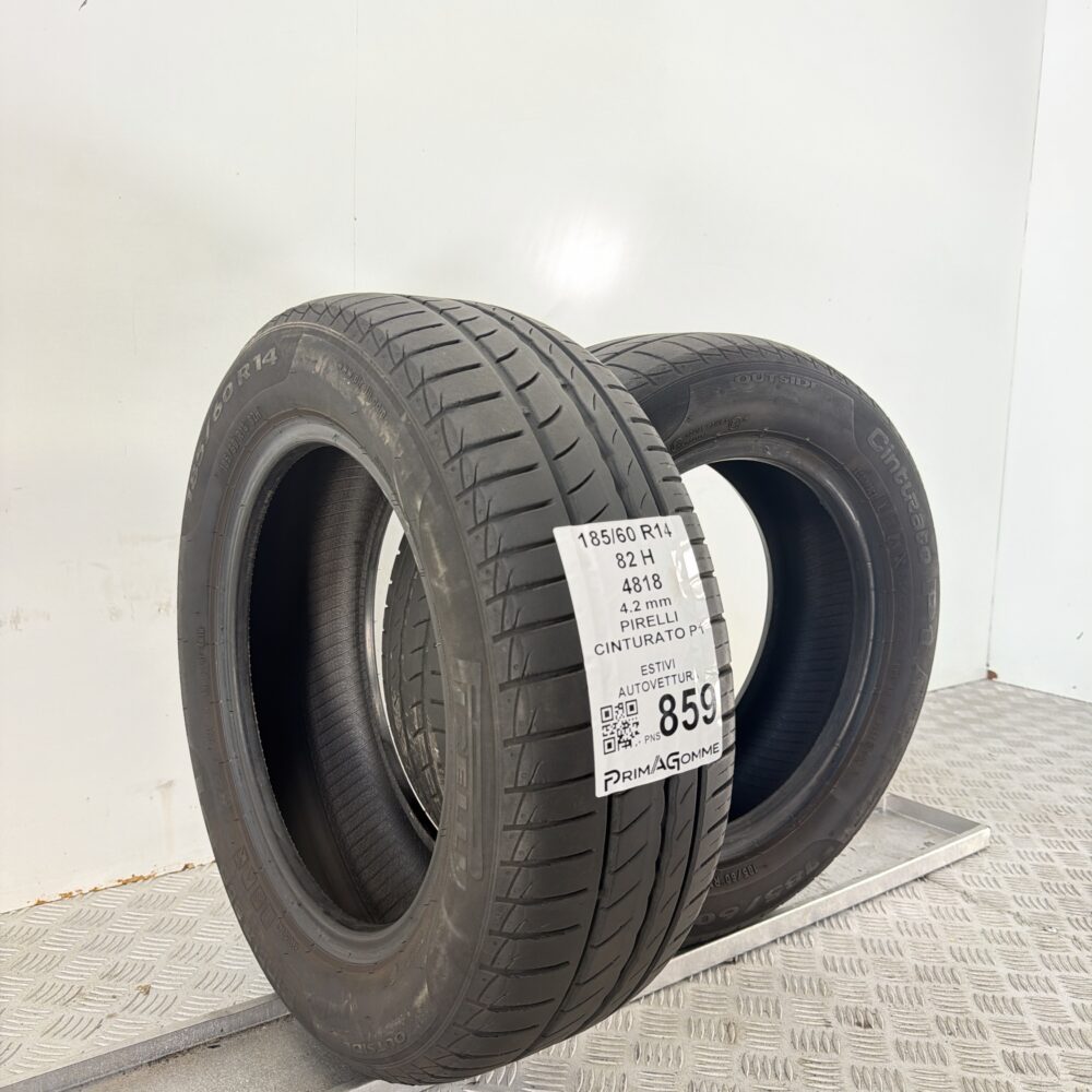 Gomme Usate 185 60 R14 82H Pirelli Cinturato P1 Estive | Gomme Usate | PrimaGomme.it Gomme Usate 185 60 R14 82H Pirelli Cinturato P1 Estive - immagine 4