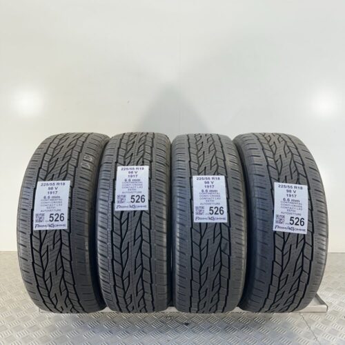 Pneumatici Usati 225 55 R18 98V Continental ContiCross Contact LX2 94% Estive