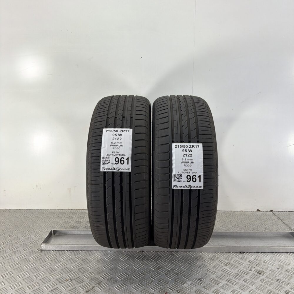 Pneumatici Usati 215 50 ZR17 95W Winrun R330 89% Estive | Gomme Usate | PrimaGomme.it Pneumatici Usati 215 50 ZR17 95W Winrun R330 89% Estive