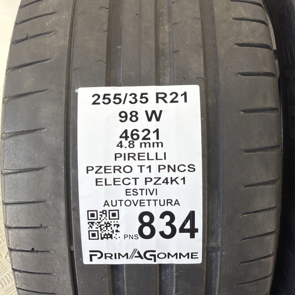 Pneumatici Usati 255 35 R21 98W Pirelli PZero T1 PNCS Estive | Gomme Usate | PrimaGomme.it Pneumatici Usati 255 35 R21 98W Pirelli PZero T1 PNCS Estive - immagine 3