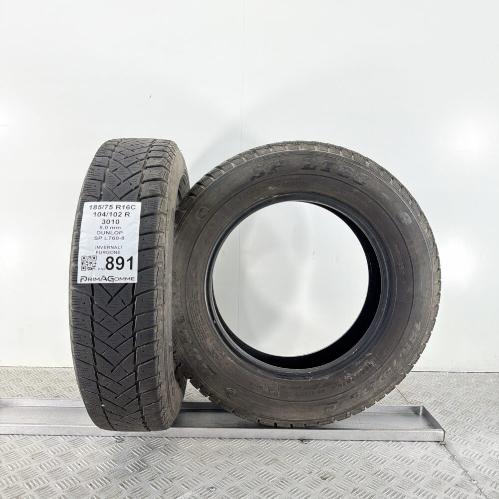 Pneumatici Usati 185 75 R16C 104/102R Dunlop SP LT60-8 71% Estive | Gomme Usate | PrimaGomme.it Pneumatici Usati 185 75 R16C 104/102R Dunlop SP LT60-8 71% Estive - immagine 5