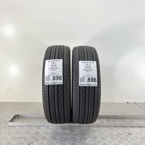 Gomme Usate 165 55 R15 75V Nankang AS-1 91% Estive