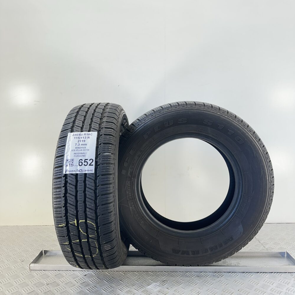 Pneumatici Usati 235 65 R16C 115/113R Minerva Ice-Plus S110 99% Invernali | Gomme Usate | PrimaGomme.it Pneumatici Usati 235 65 R16C 115/113R Minerva Ice-Plus S110 99% Invernali - immagine 5