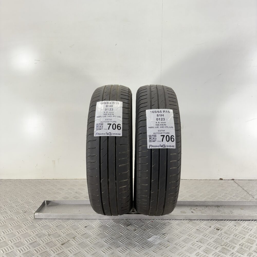 Pneumatici Usati 165 65 R15 81H Nexen NBlue HD Plus Estive | Gomme Usate | PrimaGomme.it Pneumatici Usati 165 65 R15 81H Nexen NBlue HD Plus Estive