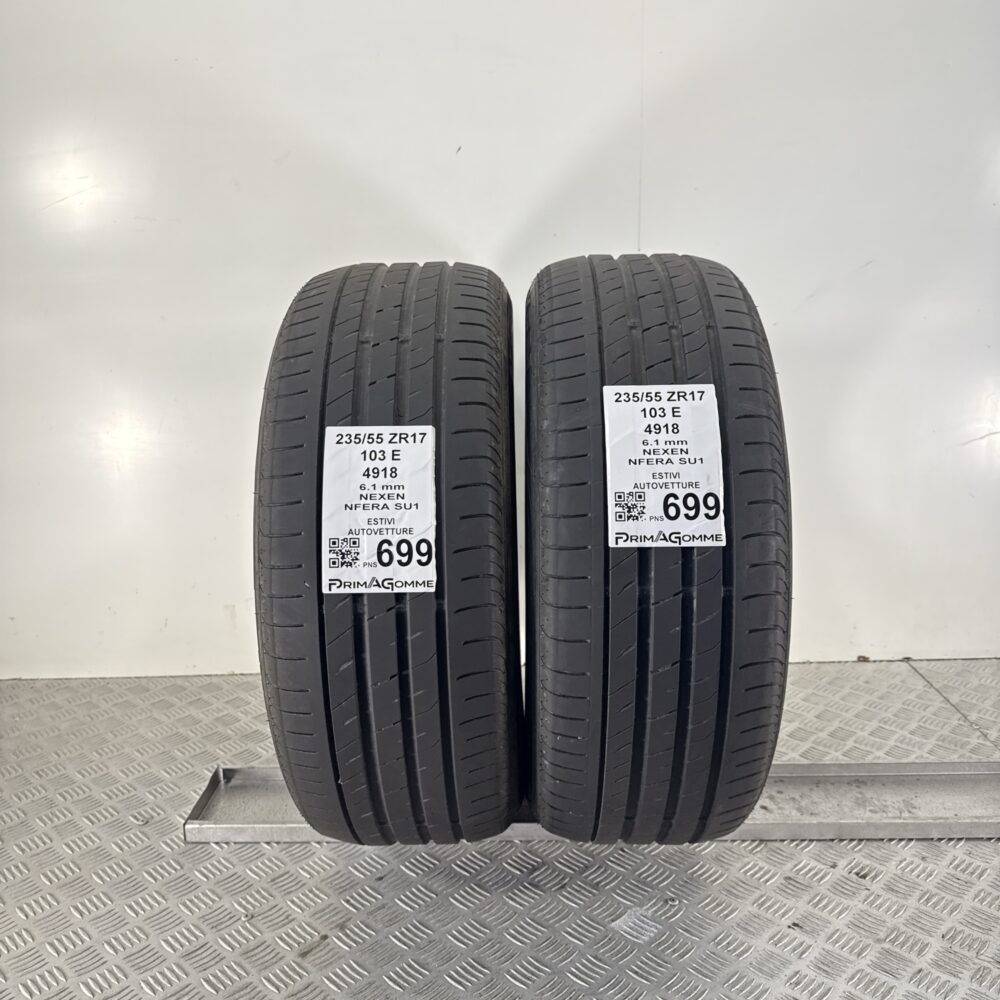 Pneumatici Usati 235 55 ZR17 103E Nexen Nfera SU1 87% Estive | Gomme Usate | PrimaGomme.it Pneumatici Usati 235 55 ZR17 103E Nexen Nfera SU1 87% Estive