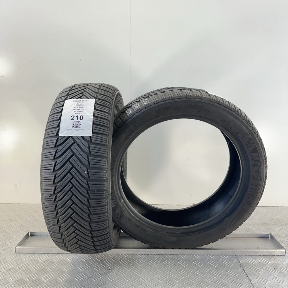 Pneumatici Usati 205 55 R19 97H Michelin Alpin 6 97% Quattro Stagioni | Gomme Usate | PrimaGomme.it Pneumatici Usati 205 55 R19 97H Michelin Alpin 6 97% Quattro Stagioni - immagine 4