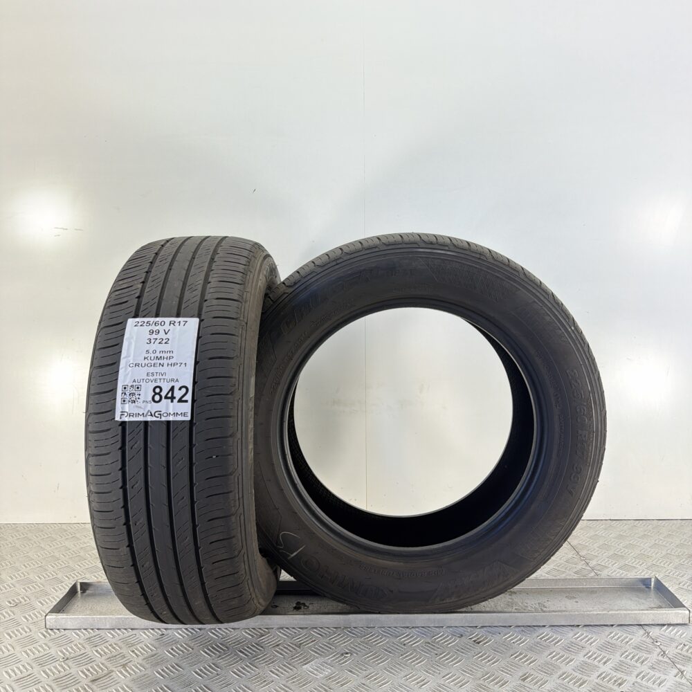 Pneumatici Usati 225 60 R17 99V Kumho Crugen HP71 71% Estive | Gomme Usate | PrimaGomme.it Pneumatici Usati 225 60 R17 99V Kumho Crugen HP71 71% Estive - immagine 3