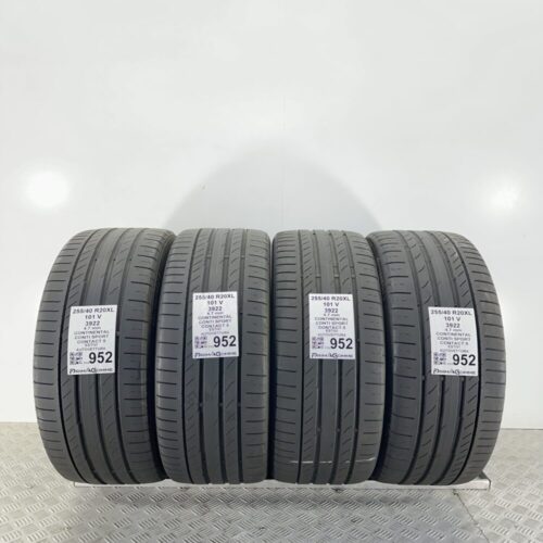 Pneumatici Usati 255 40 R20 XL 101V Continental Conti Sport Contact 5 Estive