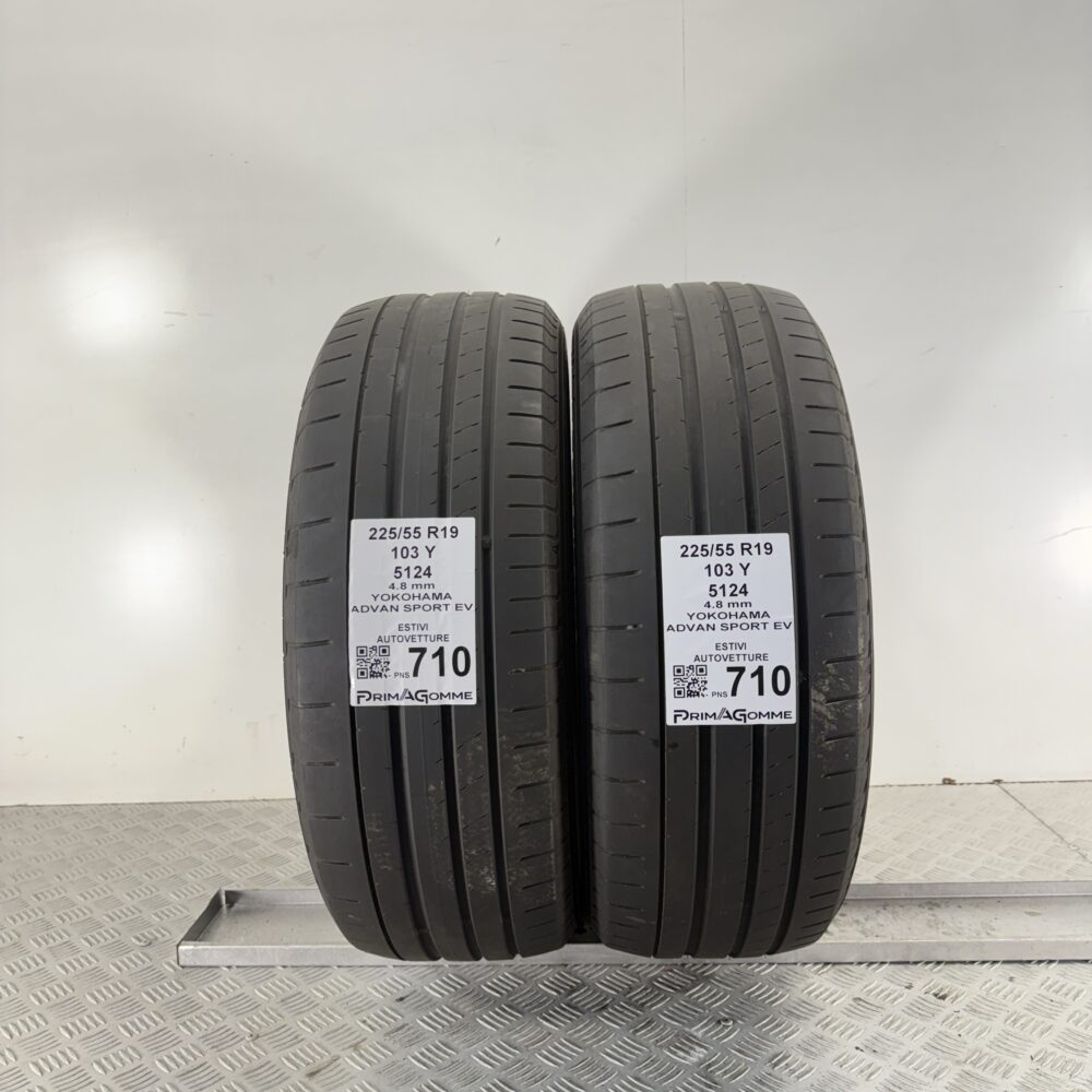 Pneumatici Usati 225 55 R19 103Y Yokohama Advan Sport EV Estive | Gomme Usate | PrimaGomme.it Pneumatici Usati 225 55 R19 103Y Yokohama Advan Sport EV Estive