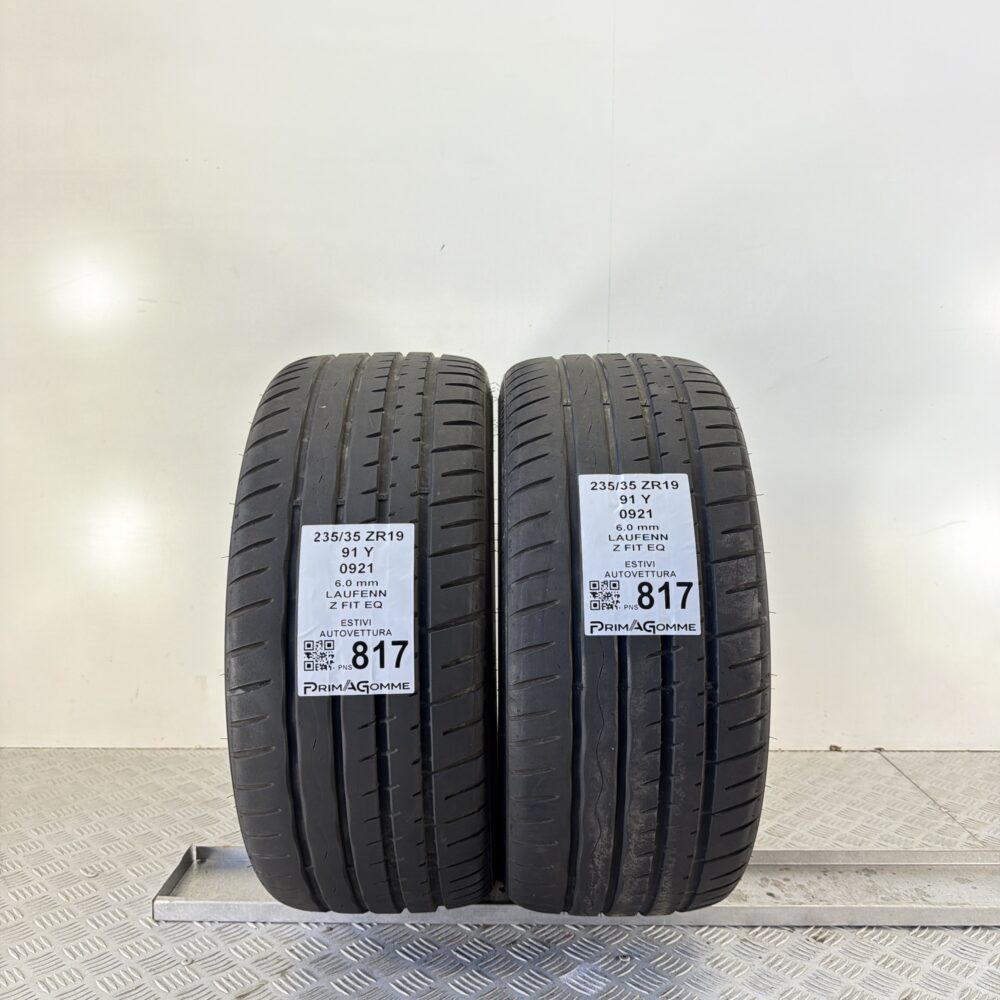 Pneumatici Usati 235 35 ZR19 91Y Laufenn Z Fit EQ 86% Estive | Gomme Usate | PrimaGomme.it Pneumatici Usati 235 35 ZR19 91Y Laufenn Z Fit EQ 86% Estive