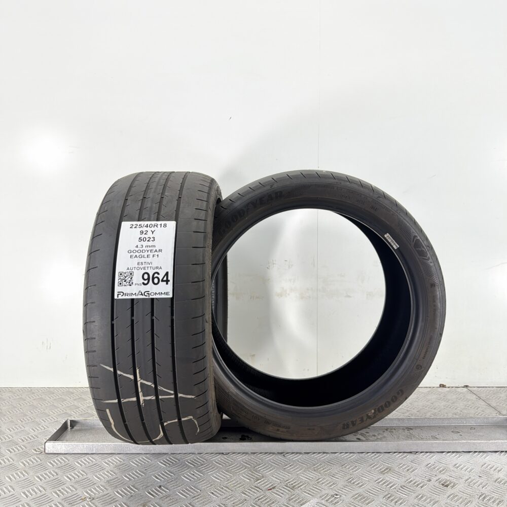 Pneumatici Usati 225 40 R18 92Y Goodyear Eagle F1 Estive | Gomme Usate | PrimaGomme.it Pneumatici Usati 225 40 R18 92Y Goodyear Eagle F1 Estive - immagine 4