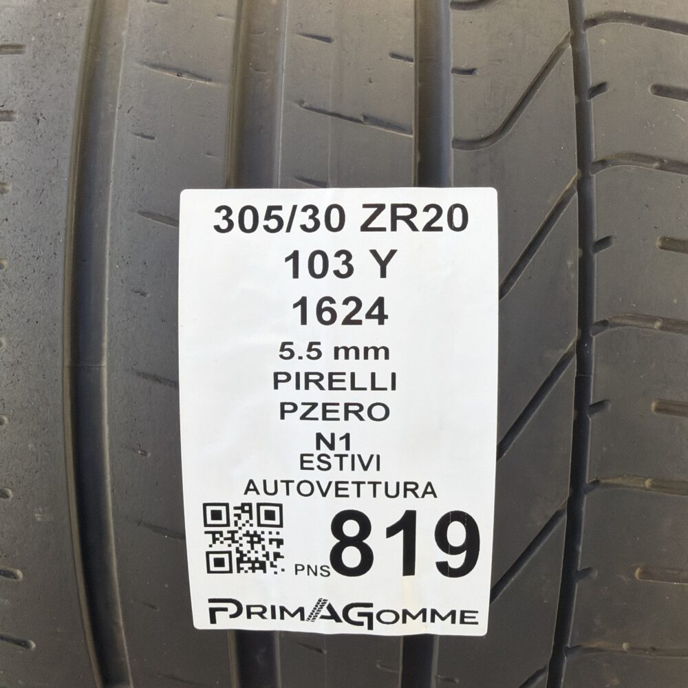 Pneumatici Usati 305 30 ZR20 103Y Pirelli PZero 78% Estive | Gomme Usate | PrimaGomme.it Pneumatici Usati 305 30 ZR20 103Y Pirelli PZero 78% Estive - immagine 3