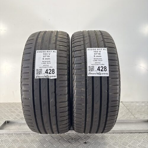 Pneumatici Usati 235 55 R17 XL 103V Nokian Line SUV 71% Estive