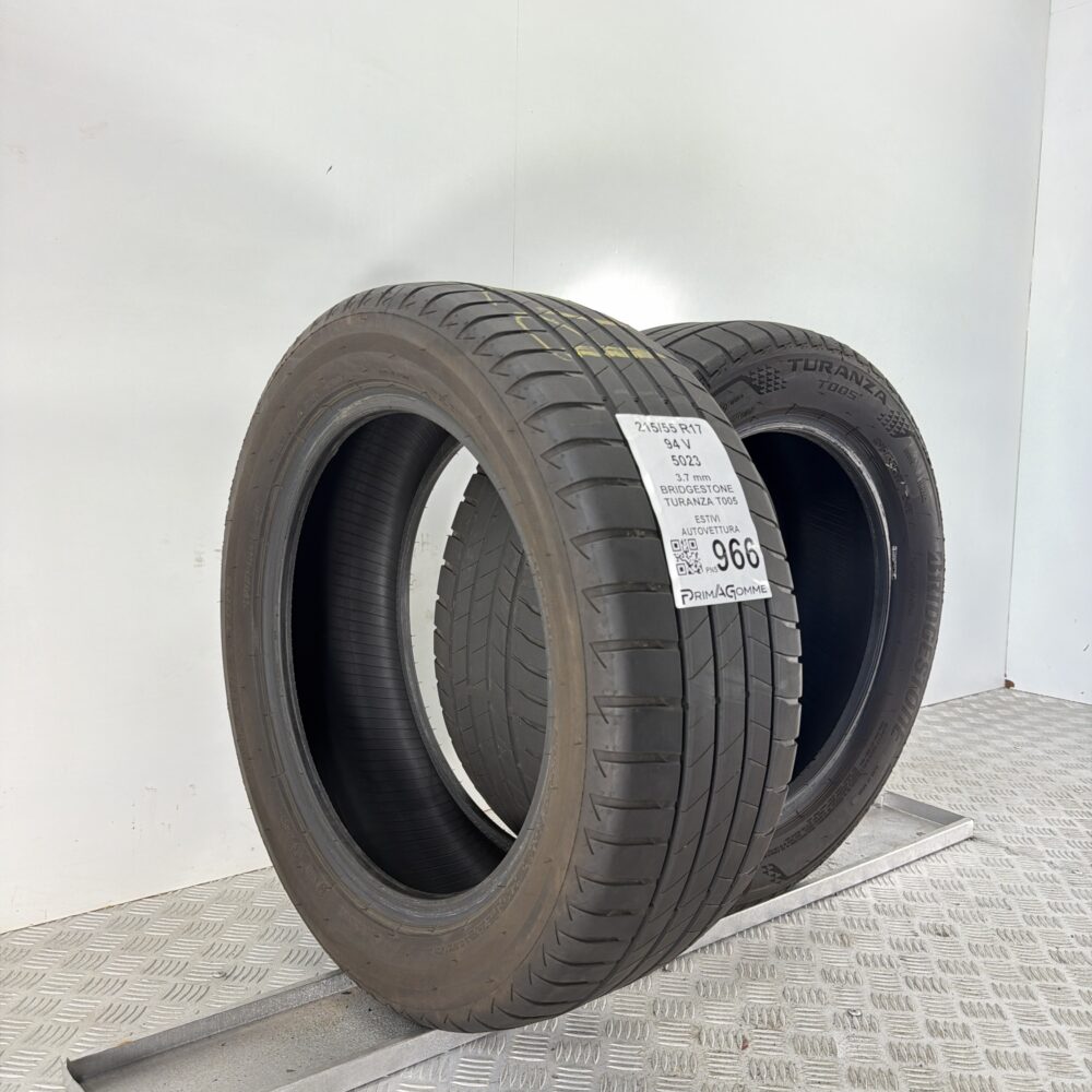 Pneumatici Usati 215 55 R17 94V Bridgestone Turanza T005 Estive | Gomme Usate | PrimaGomme.it Pneumatici Usati 215 55 R17 94V Bridgestone Turanza T005 Estive - immagine 4