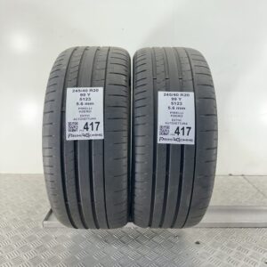 Pneumatici Usati 245 40 R20 99Y Pirelli PZero 82% Estive