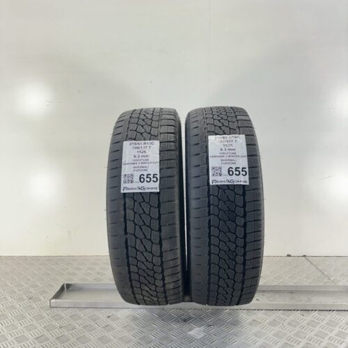 Pneumatici Usati 215 65 R16C 109/107T Firestone Vanhawk 2 Winter Evo 90% Invernali