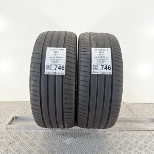 Pneumatici Usati 235 45 R18 98Y Bridgestone Turanza 6 70% Estive