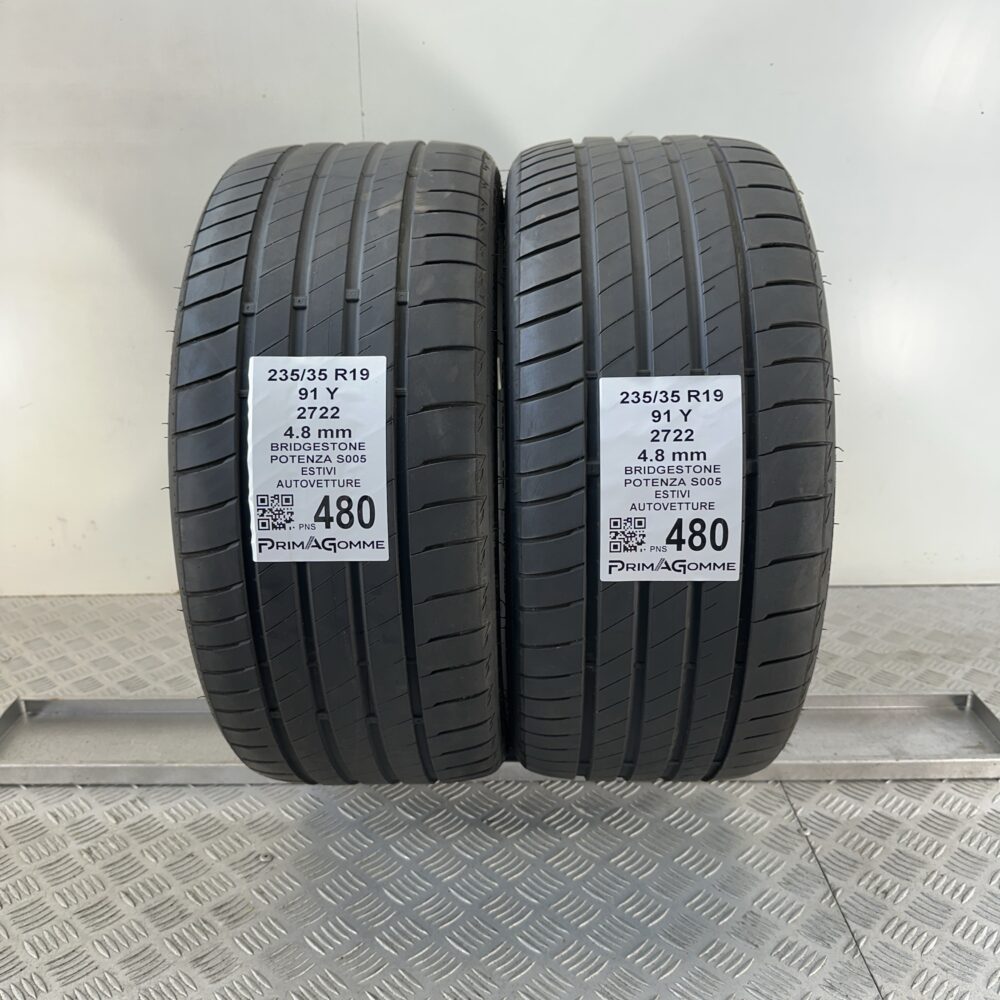 Pneumatici Usati 235 35 R19 91Y Bridgestone Potenza S005 Estive | Gomme Usate | PrimaGomme.it Pneumatici usati 235 35 R19 Bridgestone Potenza S005 - foto 3