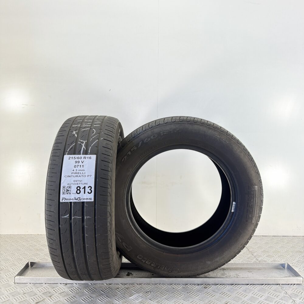 Pneumatici Usati 215 60 R16 99V Pirelli Cinturato P7 Estive | Gomme Usate | PrimaGomme.it Pneumatici Usati 215 60 R16 99V Pirelli Cinturato P7 Estive - immagine 4