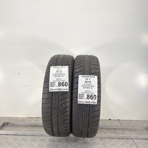 Gomme Usate 155 65 R14 75T Esatecar Spirit 5 Estive