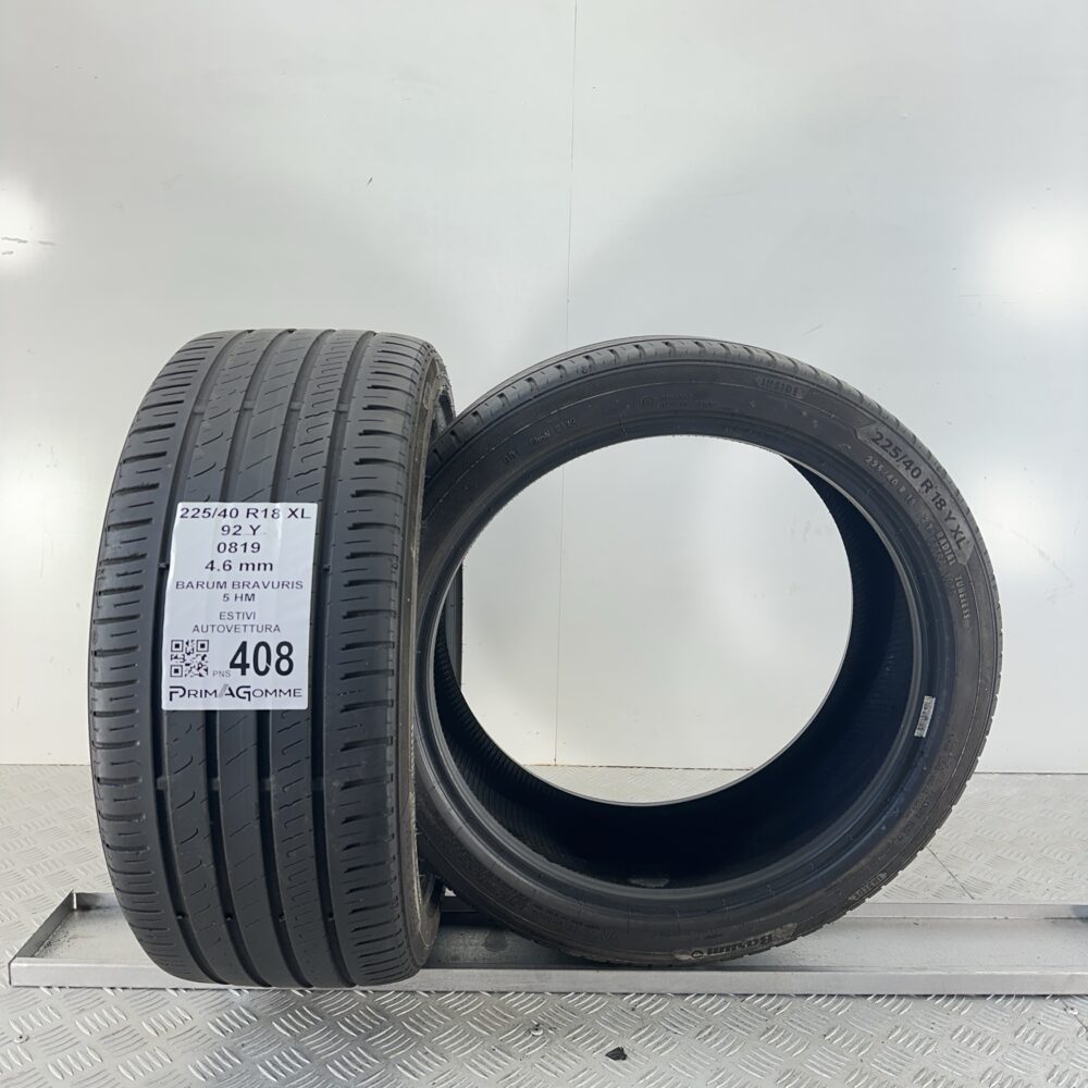 Pneumatici Usati 225 40 R18 92Y Barum Bravuris Estive | Gomme Usate | PrimaGomme.it Pneumatici Usati 225 40 R18 92Y Barum Bravuris Estive - immagine 4
