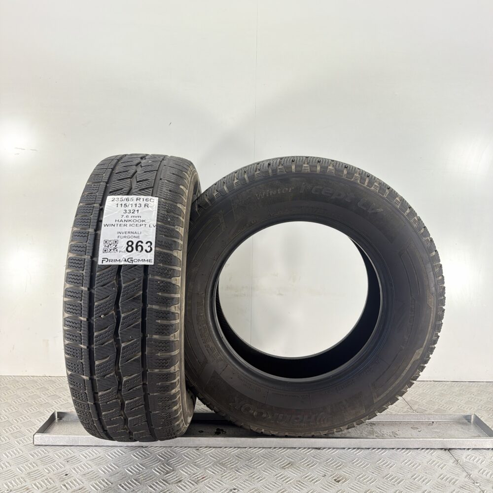 Gomme Usate 235 65 R16C 115 113R Hankook Winter Icept LV 92% Invernali | Gomme Usate | PrimaGomme.it Gomme Usate 235 65 R16C 115 113R Hankook Winter Icept LV 92% Invernali - immagine 4
