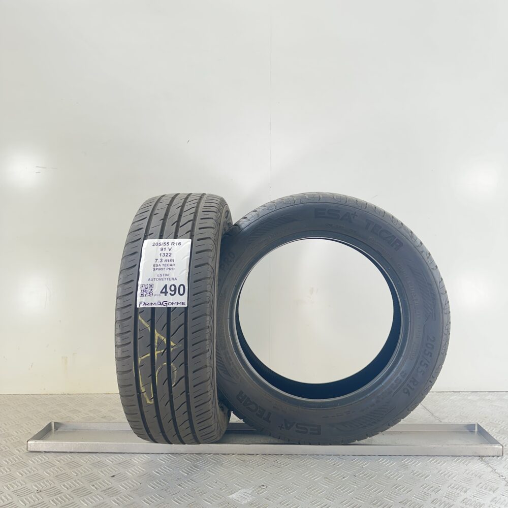 Pneumatici Usati 205 55 R16 91V ESA TECAR Spirit Pro 99% Estive | Gomme Usate | PrimaGomme.it Pneumatici Usati 205 55 R16 91V ESA TECAR Spirit Pro 99% Estive - immagine 4