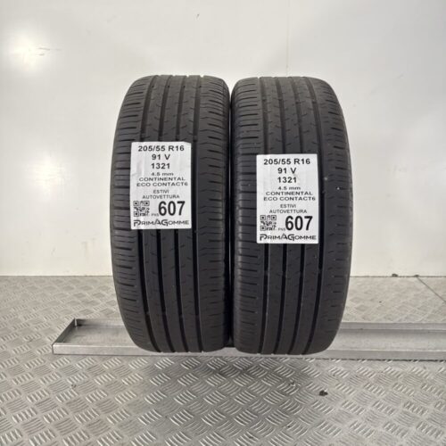 Pneumatici Usati 205 55 R16 91V Continental Eco Contact6 Estive