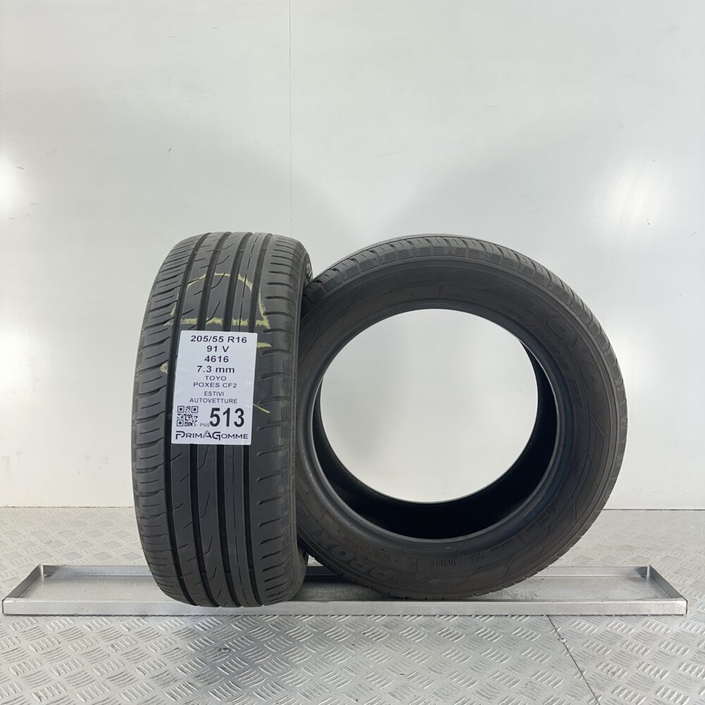 Pneumatici Usati 205 55 R16 91V Toyo POXES CF2 100% Estive | Gomme Usate | PrimaGomme.it Pneumatici usati 205 55 R16 Toyo POXES CF2 - foto 3