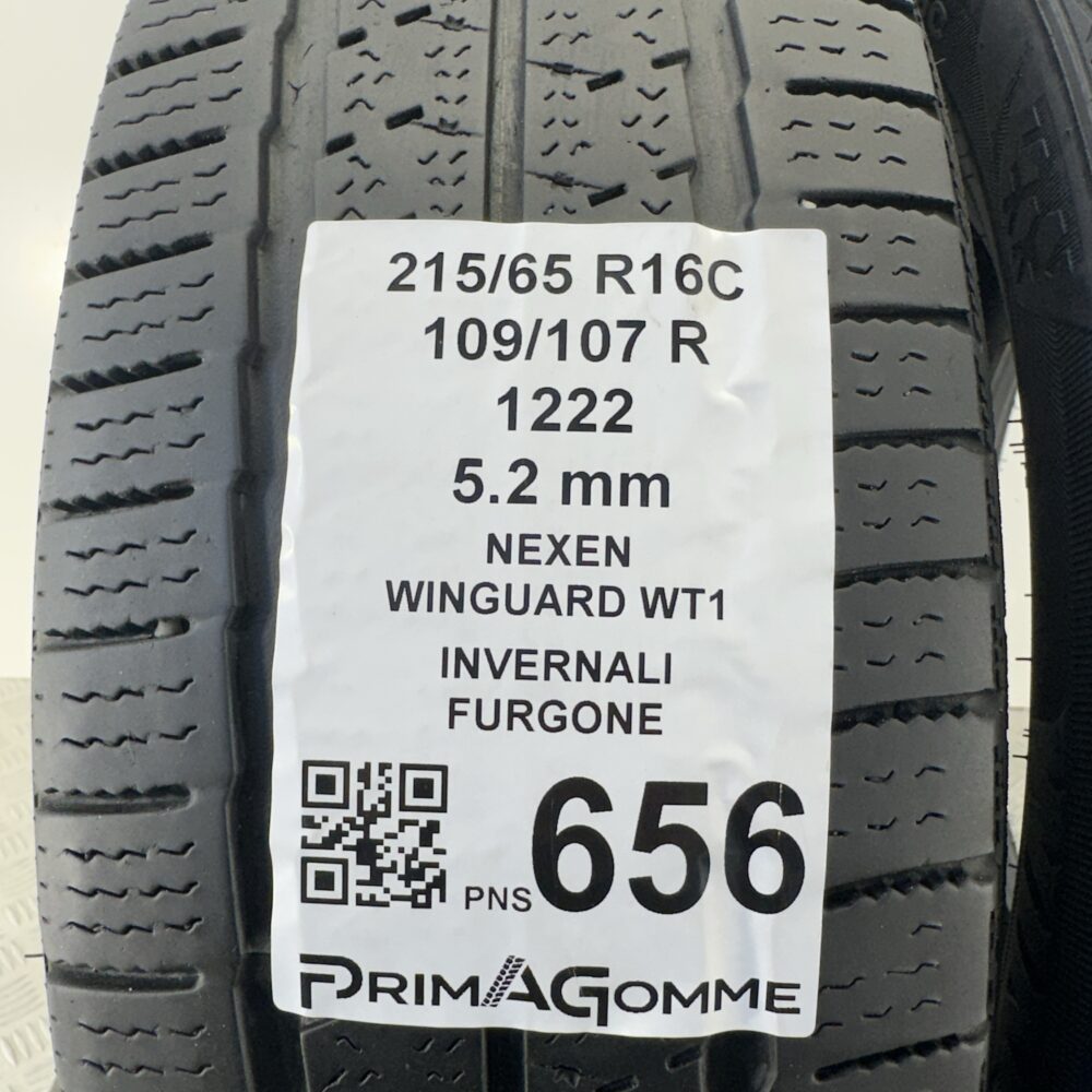 Pneumatici Usati 215 65 R16C 109/107 R Nexen Winguard WT1 74% Invernali | Gomme Usate | PrimaGomme.it Pneumatici Usati 215 65 R16C 109/107 R Nexen Winguard WT1 74% Invernali - immagine 3